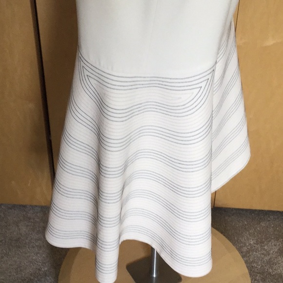 Zuki Off-The-Shoulder Flounce Hem Silk Dre… - Picture 9 of 11